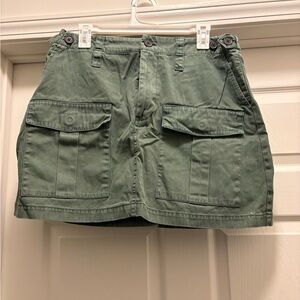 Green Women's Cargo Shorts